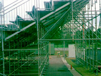grandstand seating steel structure